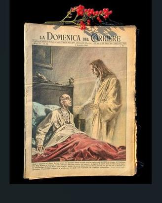 La Domenica del Corriere 4 dicembre 1955 Papa