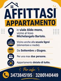 da Settembre a Giugno.