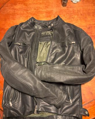 Giacca moto in pelle  OJ atmosfere  metropolitane