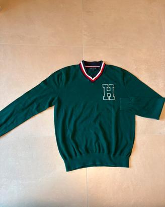Maglione Tommy Hilfiger Vintage Verde S