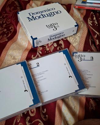 Domenico Modugno Tutto in 3 cd cofanetto