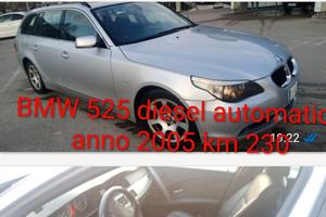 BMW serie 5 automatico diesel km 230