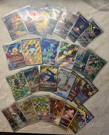 Lotto Carte Pokemon ITA 25 Full Art Mega Ex IR AR