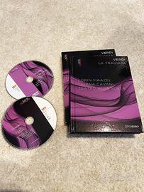cofanetto con DVD e CD "La Traviata" G. Verdi