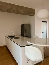 Veneta Cucine - modello Ri-flex con ante in vetro