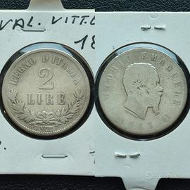 2 lire Valore 1863 Napoli  NC