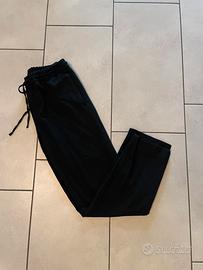 Pantalone Nero Zara Chino Tuta Oversize Uomo S