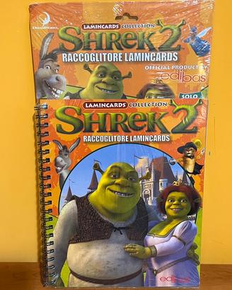 Album sigillato lamincards shrek 2