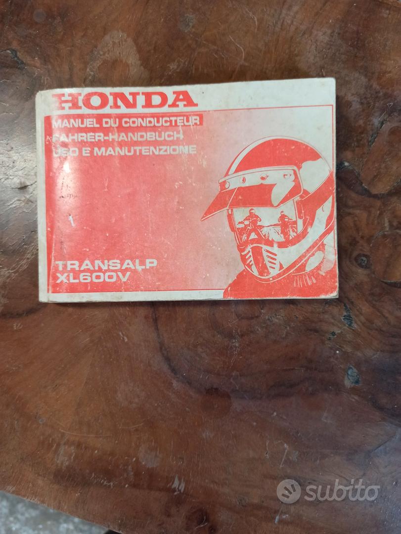 Manuale di uso e manutenzione honda transalp - Accessori Moto In