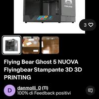 stampante 3d Flying beat Ghost 5