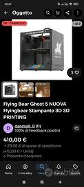 stampante 3d Flying beat Ghost 5