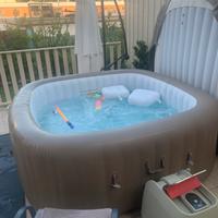 Piscina Palma con hidro massaggio e luci 2/2