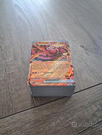 Mazzo carte Pokemon e carta Oricorio Ex