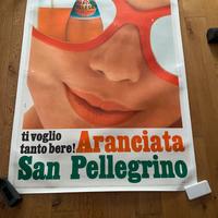 manifesto aranciata Sanpellegrino