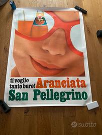 manifesto aranciata Sanpellegrino