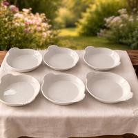 set 6 pirofile Vintage Francesi Apilco 