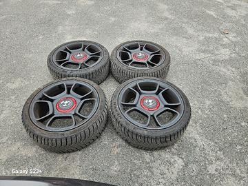 Cerchi Abarth 595 '2019 Gomme Invernali Nexen 205 