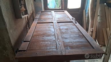 porte portoncini cancelletti legno massello