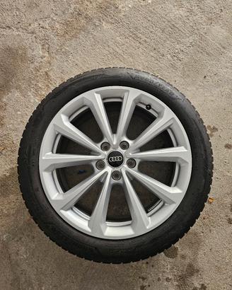 Cerchi Audi 18 con pneumatici invernali seminuovi