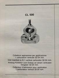 Collettore SprintFilter 32/34 Fiat 500 Giannini