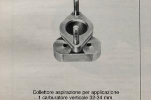 Collettore SprintFilter 32/34 Fiat 500 Giannini