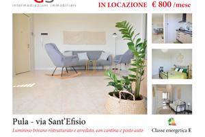 Luce-Armonia-Comfort: trivano con cantina e p.auto