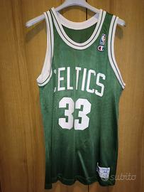 Maglia Larry Bird #33 Boston Celtics Verde Vintage