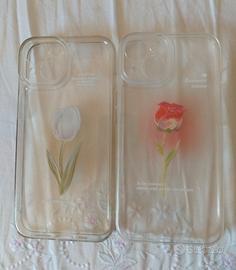 cover con fiori