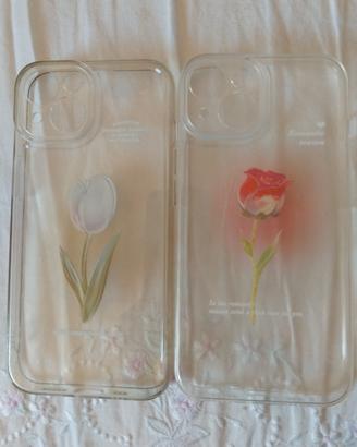 cover con fiori