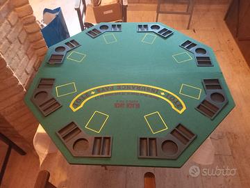 Piano da gioco pieghevole ottagonale