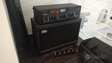 Amplificatore Testata  e cassa DVmark Triple 6