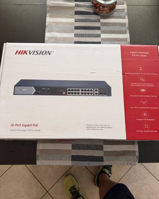 Switch hikvision poe