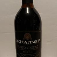Bottiglia Fazi-Battaglia Rosso Conero DOC del 1987