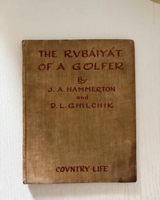 The Rubáiyát of a Golfer - prima edizione
