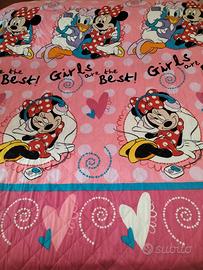 trapunta singola Minnie Disney double face 