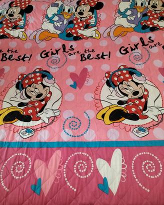 trapunta singola Minnie Disney double face 