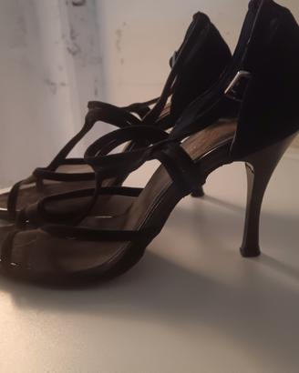 scarpe da ballo rosso latino