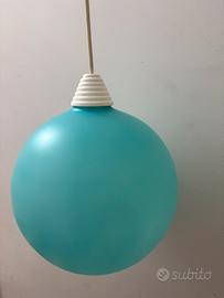 LAMPADARIO A SFERA CON RICAMO