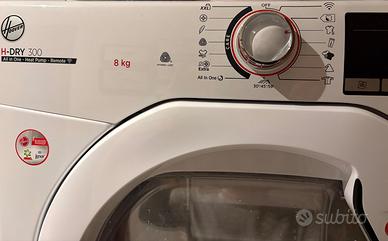 Asciugatrice A++ da 8 kg Pompa di Calore