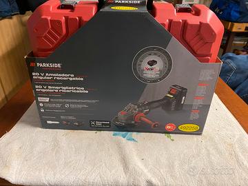 Parkside smerigliatrice a batteria 20v
