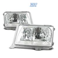 FARI PER MERCEDES CLASSE E W124 93-95 FONDO CROMAT