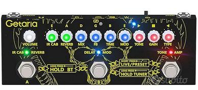 Pedale multieffetto per chitarra Getaria con IR