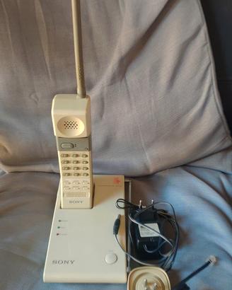 vintage sony cordless pp110 telefono senza fili