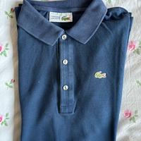 Maglietta Lacoste taglia 42 blu