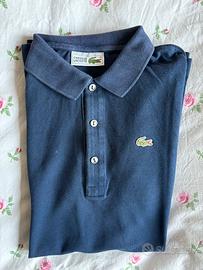 Maglietta Lacoste taglia 42 blu