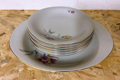 Servizio da dolce in ceramica