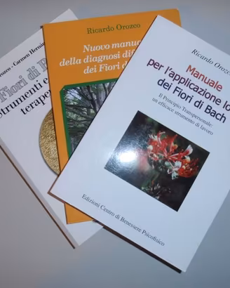 Fiori di Bach, Ricardo Orozco (tre libri)