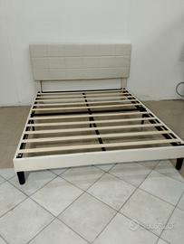 letto matrimoniale imbottito 