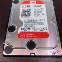 HARD DISK 3,5 WD RED NASWARE 2 TB Come da titolo v
