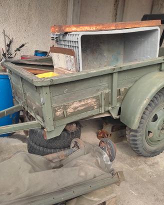 Rimorchio militare per Gmc